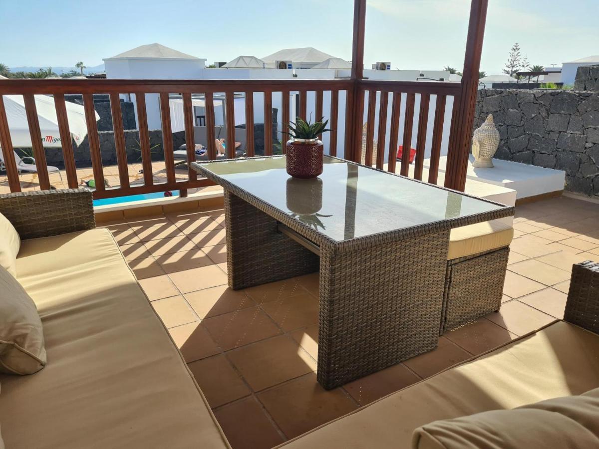 Luxury 4-Bedroom Villa With Heated Pool + Sea View Playa Blanca  Exteriör bild